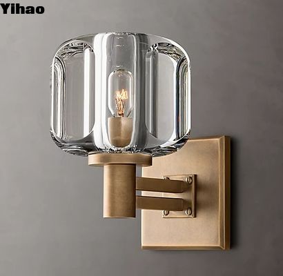 comprar Lâmpadas de parede decorativas Sconce de parede Latão/Bronze/Nickel Lâmpadas de parede decorativas Fonte de alimentação com fio rígido para espaços internos fabricação em linha