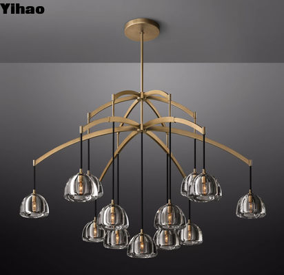 comprar Níquel / Latão / Bronze Art Deco Lustreiro Vintage 20'10' fabricação em linha