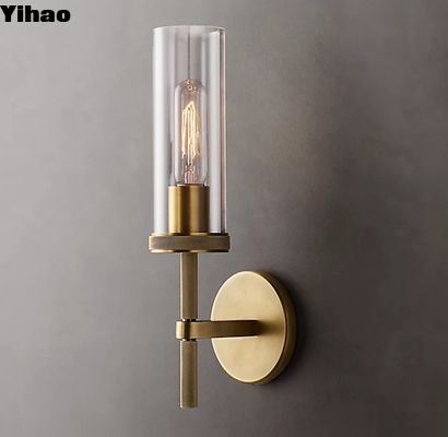comprar 1 Lâmpadas de parede decorativas de lâmpadas de vidro Instalação Iluminação interior fabricação em linha