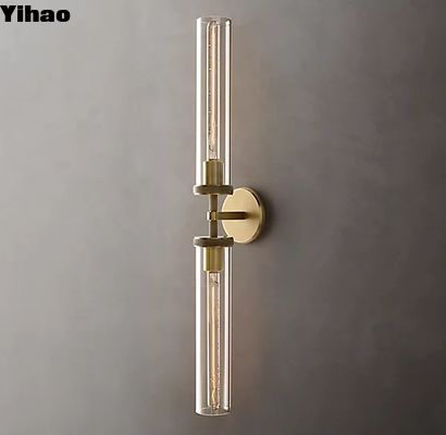 comprar Lâmpadas de parede decorativas de latão fáceis de instalar com método de enrolamento fabricação em linha