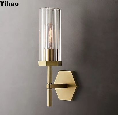 comprar Elegantes Lanternas de Parede Finitura de latão Perfeito material de latão uma peça de arte número de latão fabricação em linha