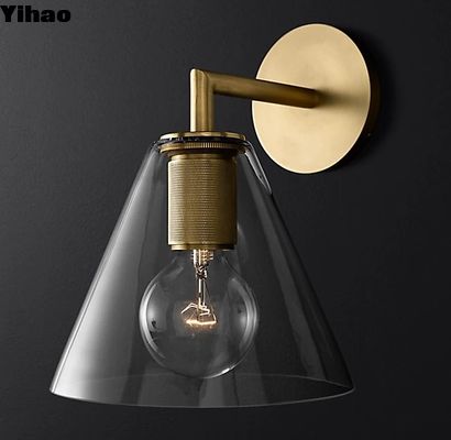 comprar Lâmpadas de parede de laca de latão esmaltado Sconce Lâmpadas de parede de interior modernas fabricação em linha