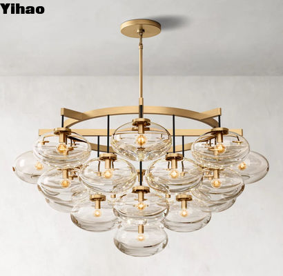 comprar Classic RH Chandelier para cima / para baixo Cabrette Round Chandelier 48' fabricação em linha