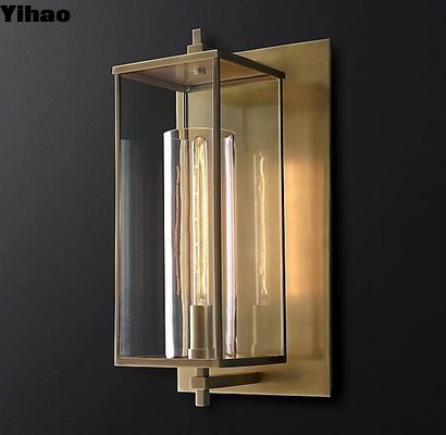 comprar Lâmpadas de parede decorativas para interiores de latão / bronze / zinco fabricação em linha