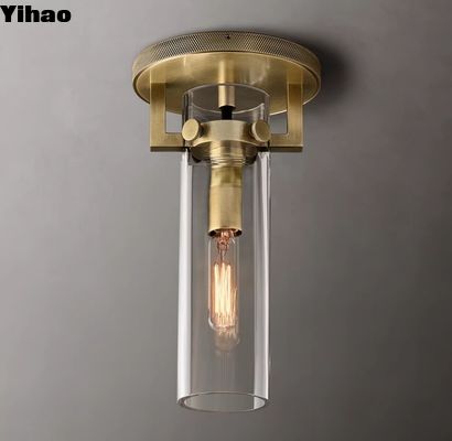 comprar Lâmpadas de teto de luxo de bronze lacrado com quadro de bronze lacado fabricação em linha