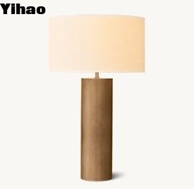 comprar Lâmpadas de mesa industriais de 60W E26 com base de latão sólido artesanal fabricação em linha