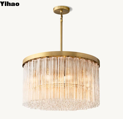 comprar 60 Watts Lâmpadas de Tecto de Latão Lâmpadas Lineares Sala de Jantar fabricação em linha