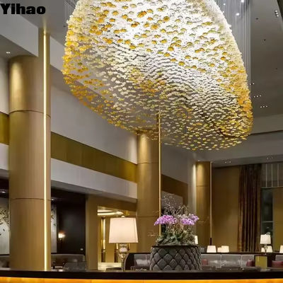 comprar Cúpula forma K9 Cristal Lustreiro Iluminação de queda teto montado fabricação em linha
