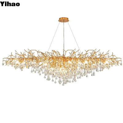 comprar 60w lâmpada de vidro candelabro cristal teto montado luminárias fabricação em linha