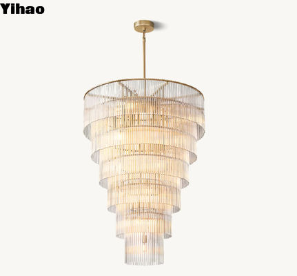 comprar Candelabro de vidro moderno redondo Amadeo Grand Chandelier 36' fabricação em linha