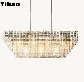 comprar 110-220V Lâmpadas de mesa de sala de jantar antigas com acabamento de bronze antigo fabricação em linha