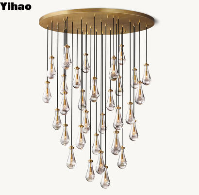 comprar Montador de tecto Lustreiro feito sob encomenda Lustreiro de chuva redondo 60' fabricação em linha
