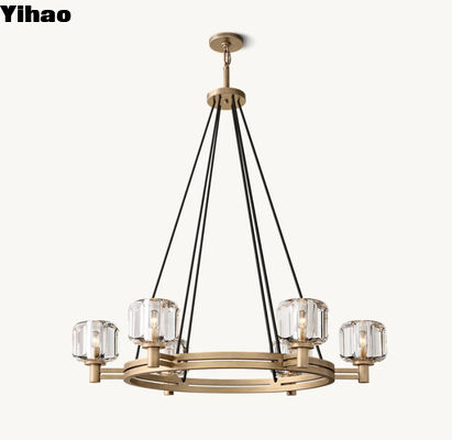 comprar Lâmpadas de bronze linear de telhado moderno com fio duro Lâmpadas E12 / Base da lâmpada do candelabro fabricação em linha