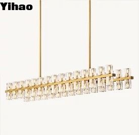 comprar Chrome Finish Lâmpadas LED Foyer Modern Foyer Iluminação 85-265 Volts fabricação em linha