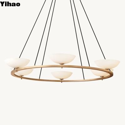 comprar Lâmpadas de tipo candelabro Lâmpadas modernas com estrutura de níquel e direção da lâmpada para baixo fabricação em linha