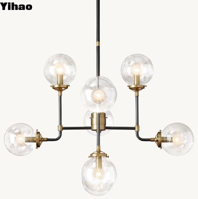 comprar Tipo de lâmpada de candelabro Lâmpadas de cristal Níquel/Lâmina de bronze fabricação em linha