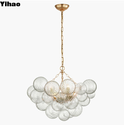 comprar Talia Medium Brass/Glass Shades Ceiling Light Lustreiro com Luz Pendente Plug In fabricação em linha
