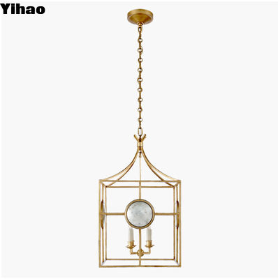 comprar Tecto Montado Gramercy Lanterna Médio Vintage Bronze Lâmpadas Pendente Personalizar Finalização fabricação em linha