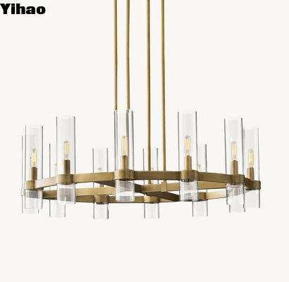 comprar Lâmpadas de vidro modernas de luxo de latão Ravelle Lâmpadas redondas 36