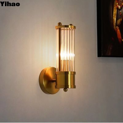 comprar Lâmpadas de parede de latão elegantes para decoração residencial vintage fabricação em linha