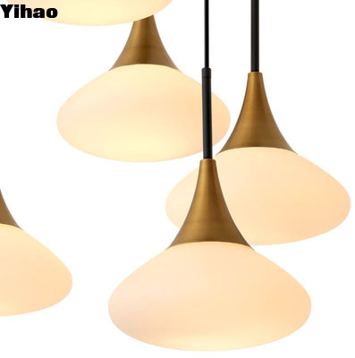 comprar Hot Hanging Art Decorativo LED Modern Pendant Lights Quarto Vila Sala de estar Lustreiro fabricação em linha