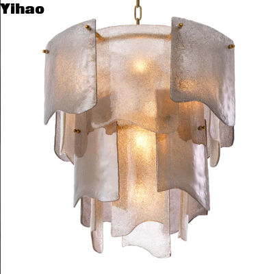 comprar Lâmpada de lustre de cristal redondo de 15 kg para teto interior fabricação em linha