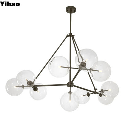 comprar Elegante candelabro de cristal de 140 cm Instalação de iluminação interior fabricação em linha