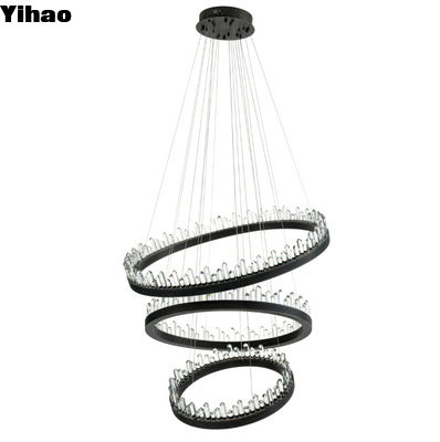 comprar Moderado Cristal Arte Interior Decorativa LED Decoração Luz, Luxo teto Lustreiro Para Restaurante quarto fabricação em linha