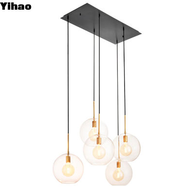 comprar Yihaowo 140CM Lâmpadas de cristal de latão para iluminação de teto interior fabricação em linha