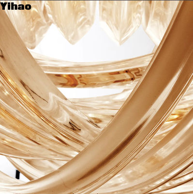 comprar Lâmpada decorativa de cristal de villa, lustres decorativos modernos para sala de estar fabricação em linha