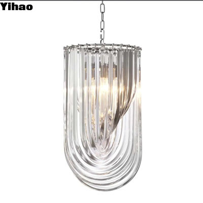 comprar Moderno Cristal Led Art Pendente Lâmpadas Decorativas para Sala de Jantar Sala de estar Sala de dormir Casa Opções de personalização Material fabricação em linha
