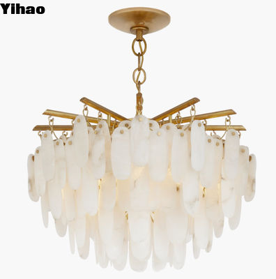 comprar Iluminação de Globo Pendente Lustre de estilo moderno com acabamento de níquel / latão / bronze fabricação em linha