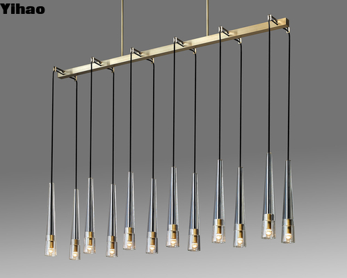 comprar Candelabro de latão linear de altura ajustável para restaurantes e hotéis fabricação em linha