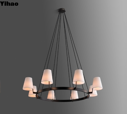 comprar Candelabro Circular Moderno em Latão Corniche com Altura Ajustável para Quartos Interiores fabricação em linha