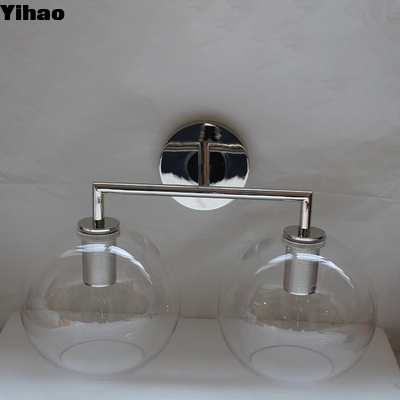 comprar Modern Brass LED Wall Lamp with Glass Shade Warm White fabricação em linha