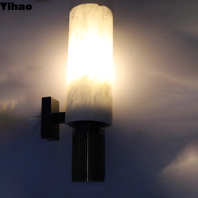 comprar Modern LED Wall Lamp Alabaster Shade Warm White 3500K fabricação em linha