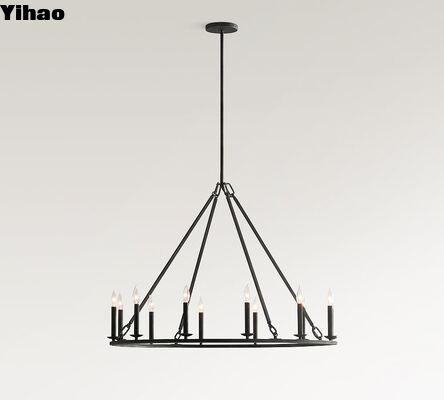 comprar Bronze Finish LED Chandelier Pendant Light com estilo moderno simples de luxo para sala de estar e restaurante fabricação em linha