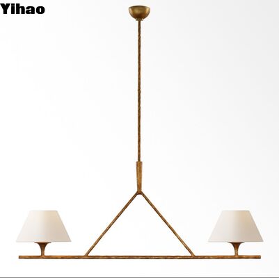 comprar Yihao Custom Corpo de cobre Pendente Luz com 50000 horas de vida útil e design personalizável para espaços de vida modernos fabricação em linha
