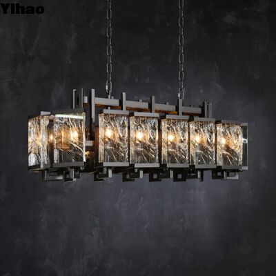 comprar Lâmpada pendente LED de estilo vintage com altura ajustável e vida útil de 50000 horas para iluminação decorativa interior fabricação em linha