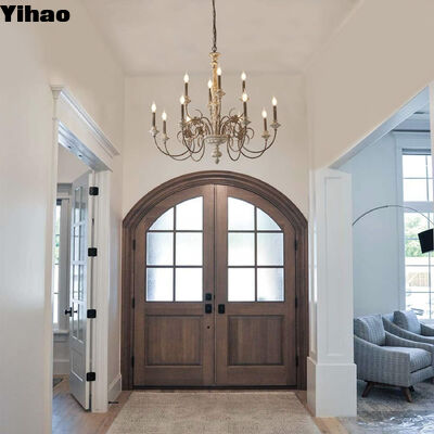 comprar Luxo estilo 20 braços Pendente luz com 3500K quente branco LED candelabro para iluminação interior decorativa fabricação em linha