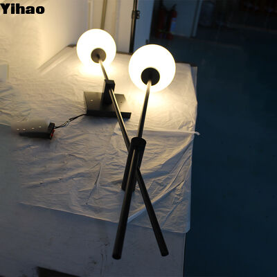 comprar Lâmpada de parede de cristal LED Yihao com luz branca quente 3500K dimmable para sala de estar e quarto fabricação em linha