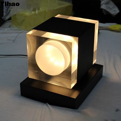 comprar Lâmpada de parede de sombra de cristal de design moderno com LED branco quente 3500K para sala de estar e quarto fabricação em linha