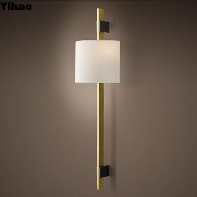 comprar Lâmpada de parede de cobre moderna de Yihao com 2700K de luz branca quente para sala de estar Sconce de parede decorativa fabricação em linha