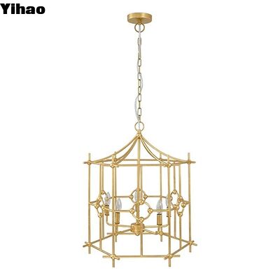 comprar Yihao Custom Modern Decor Ferro LED Pendente Luz Lâmpadas Lâmpadas para Ilha da Cozinha fabricação em linha