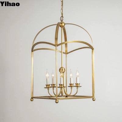 comprar Yihao Design personalizado Lâmpadas de latão LED Fonte de luz com 3 anos de garantia para lobby de hotel de luxo e casa fabricação em linha