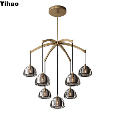 Lâmpada de teto de candelabro antigo 85-265V