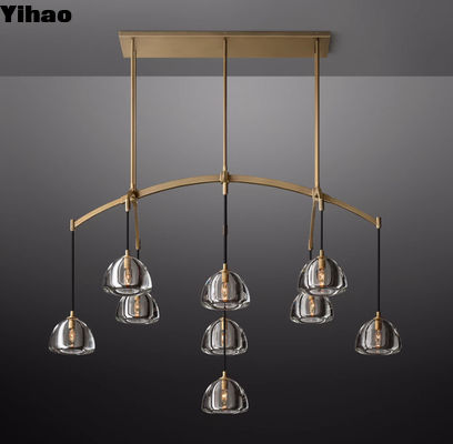 Lâmpadas de teto de ouro antigo para sala de estar / sala de jantar / quarto