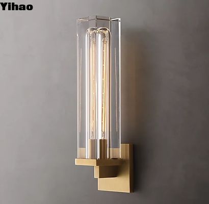 110-120V K9 Vidro Moderno Sconces Parede Interior Moderno Para Sala de estar