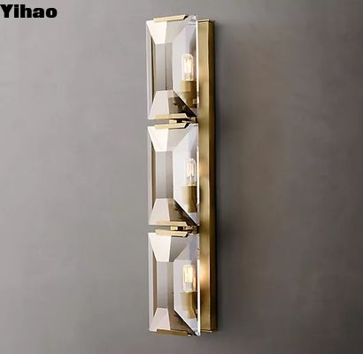 Brass / Ferro / Aço inoxidável Montar parede lâmpadas de cama parafusado com lâmpadas de candelabro E12