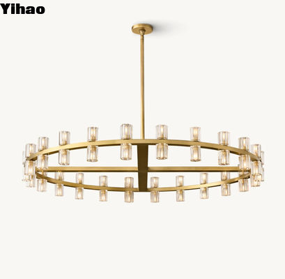 Cromo acabamento cromo luminárias pendentes acessórios iluminação do saguão teto alto